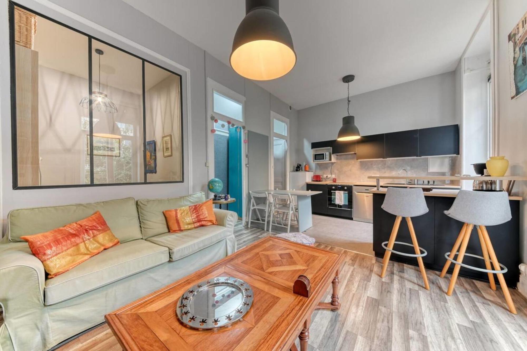 Le Garden City - Bel Appartement Avec Jardin Prive วีเลอร์บาน ภายนอก รูปภาพ