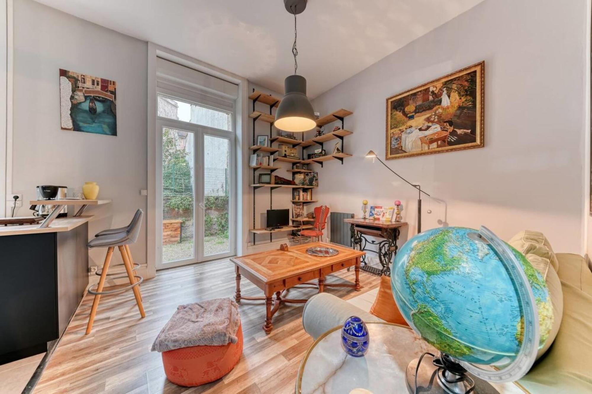 Le Garden City - Bel Appartement Avec Jardin Prive วีเลอร์บาน ภายนอก รูปภาพ